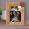 My Wish For You On This Day Is That Exciting And Happy Things Personalized Wooden Frame 5" x 7" Brown (Vertical)