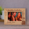 May Your Day Be Filled With Oceans Of Happiness And Love Personalized Wooden Frame-6" x 4" Brown Horizontal