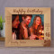 May Your Day Be Filled With Oceans Of Happiness And Love Personalized Wooden Frame-10" x 8" Brown Horizontal