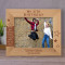 You Always Bring A Sweet Smile To My Face! Personalized Wooden Frame-10" x 8" Brown Horizontal