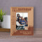 Happy 16th Birthday Life Is A Journey Enjoy Every Mile Personalized Wooden Frame 3" x 5" Brown (Vertical)