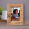 I Hope Your 16th Birthday Is As Fun And As Wonderful As You Personalized Wooden Frame 4" x 6" Brown (Vertical)