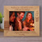 Wishing You A Life Full Of Wonder Excitement Friendships And Good Luck Personalized Wooden Frame-10" x 8" Brown Horizontal