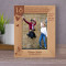 May This Birthday Come With Prosperity Love And Happiness For You Personalized Wooden Frame 5" x 7" Brown (Vertical)