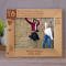 May This Birthday Come With Prosperity Love And Happiness For You Personalized Wooden Frame-10" x 8" Brown Horizontal