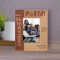 Happy 16th Birthday Personalized Wooden Frame 3" x 5" Brown (Vertical)