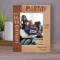 Happy 16th Birthday Personalized Wooden Frame 5" x 7" Brown (Vertical)