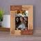 Happy 16th Birthday Happy Moments Happy Thoughts Personalized Wooden Frame 4" x 6" Brown (Vertical)
