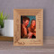 You Have Brought Joy Into My Life Greater Than I Could Have Ever Imagined Personalized Wooden Frame 3" x 5" Brown (Vertical)