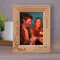 You Have Brought Joy Into My Life Greater Than I Could Have Ever Imagined Personalized Wooden Frame 5" x 7" Brown (Vertical)