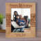 Happy 16 Birthday Personalized Wooden Frame 8" x 10" Brown (Vertical)