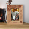 Legal 21 You Always Bring A Sweet Smile To My Face Personalized Wooden Frame 3" x 5" Brown (Vertical)