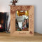 Legal 21 You Always Bring A Sweet Smile To My Face Personalized Wooden Frame 4" x 6" Brown (Vertical)