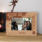 Legal 21 You Always Bring A Sweet Smile To My Face Personalized Wooden Frame-6" x 4" Brown Horizontal