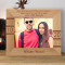Ever Since We Were Little You've Always Been There For Me I'm So Glad We're Still Friends Personalized Wooden Frame-10" x 8" Brown Horizontal