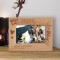 Today Is Your 21 B'day! Personalized Wooden Frame-6" x 4" Brown Horizontal