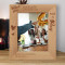 Today Is Your 21 B'day! Personalized Wooden Frame 8" x 10" Brown (Vertical)
