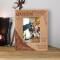 The Queen Is 21 Personalized Wooden Frame 3" x 5" Brown (Vertical)