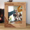 The Queen Is 21 Personalized Wooden Frame 8" x 10" Brown (Vertical)