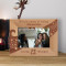 Whole Years Of Being Awesome Personalized Wooden Frame-6" x 4" Brown Horizontal