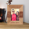 Age Is Merely The Number Of Years The World Has Been Enjoying You Personalized Wooden Frame 3" x 5" Brown (Vertical)