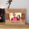 Age Is Merely The Number Of Years The World Has Been Enjoying You Personalized Wooden Frame-5" x 3 1/2" Brown Horizontal
