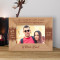 Age Is Merely The Number Of Years The World Has Been Enjoying You Personalized Wooden Frame-6" x 4" Brown Horizontal
