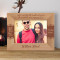 Age Is Merely The Number Of Years The World Has Been Enjoying You Personalized Wooden Frame-7" x 5" Brown Horizontal