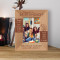 Forget The Past, Look Forward To The Future, For The Best Things Are Yet To Come Personalized Wooden Frame 3" x 5" Brown (Vertical)