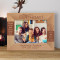 Forget The Past, Look Forward To The Future, For The Best Things Are Yet To Come Personalized Wooden Frame-7" x 5" Brown Horizontal