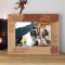 Happy Birthday Happy Moments Happy Thoughts Personalized Wooden Frame-7" x 5" Brown Horizontal
