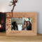 Forget The Past, Look Forward On The Future, For The Best Things Personalized Wooden Frame-6" x 4" Brown Horizontal