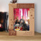 Happy Birthday! 21 Personalized Wooden Frame-5" x 7" Brown (Vertical)