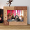 Happy Birthday! 21 Personalized Wooden Frame-7" x 5" Brown Horizontal