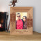 Celebrate 21st Birthday! Personalized Wooden Frame 3" x 5" Brown (Vertical)