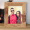 Celebrate 21st Birthday! Personalized Wooden Frame 8" x 10" Brown (Vertical)