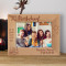 Happy 21st Birthday! Life Is A Journey Enjoy Every Mile Personalized Wooden Frame-7" x 5" Brown Horizontal