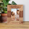 Roadtrip Travel Brings Power And Loves back Into Your Life Personalized Wooden Frame 3 1/2" x 5" Brown (Vertical)