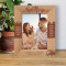 Roadtrip Travel Brings Power And Loves back Into Your Life Personalized Wooden Frame-5" x 7" Brown (Vertical)