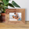 Summer Vacation No Matter What Happens Travel Gives You A Story To Tell Personalized Wooden Frame-5" x 3 1/2" Brown Horizontal