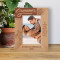 Summer Vacation No Matter What Happens Travel Gives You A Story To Tell Personalized Wooden Frame 4" x 6" Brown (Vertical)
