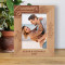 Summer Vacation No Matter What Happens Travel Gives You A Story To Tell Personalized Wooden Frame-5" x 7" Brown (Vertical)