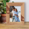 A Vacation Helps To Relieve Stress and Boredom Personalized Wooden Frame-5" x 7" Brown (Vertical)