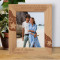 A Vacation Helps To Relieve Stress and Boredom Personalized Wooden Frame 8" x 10" Brown (Vertical)