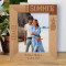 Hello Summer Start To Enjoy It Now Today Wherever You Are Personalized Wooden Frame 8" x 10" Brown (Vertical)