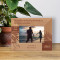 In Matters Of Healing The Body Or The Mind Vacation Is A True Genius Personalized Wooden Frame-5" x 3 1/2" Brown Horizontal