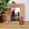 In Matters Of Healing The Body Or The Mind Vacation Is A True Genius Personalized Wooden Frame 4" x 6" Brown (Vertical)