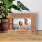 Travelling Unveils New Dimensions Of This World Not Known To The Naked Eye Personalized Wooden Frame-5" x 3 1/2" Brown Horizontal