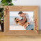 The World Is A Book And Those Who Don't Travel Only Read One Page Personalized Wooden Frame-10" x 8" Brown Horizontal
