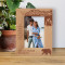 Adventure No Matter What Happens Travel Gives You A Story To Tell Personalized Wooden Frame 4" x 6" Brown (Vertical)